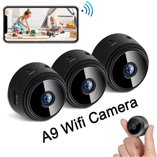 Mini Camera de Segurança. Surveillance Mobile A9 1080P -  HD Wifi